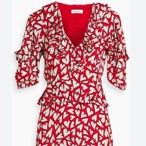 RHODE Heart Print Top